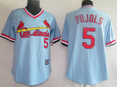 MLB Jerseys St Louis Cardinals 5# pujols LT Blue MLB Jerseys St Louis Cardinals 5# pujols LT Blue