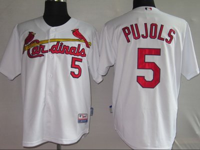MLB Jerseys St.Louis Cardinals 5# pujols white MLB Jerseys St.Louis Cardinals 5# pujols white