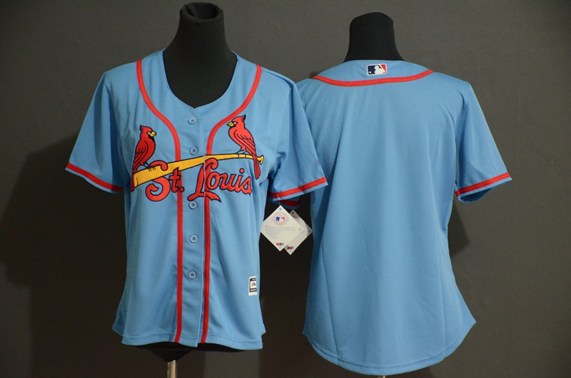 Cardinals Blank Women Light Blue Flexbase Jersey Cardinals Blank Women Light Blue Flexbase Jersey