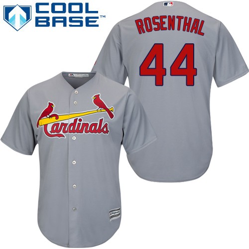 Cardinals #44 Trevor Rosenthal Grey Cool Base Stitched Youth MLB Jersey Cardinals #44 Trevor Rosenthal Grey Cool Base Stitched Youth MLB Jersey