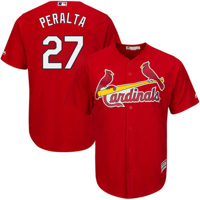 Cardinals #27 Jhonny Peralta Red Cool Base Stitched Youth MLB Jersey Cardinals #27 Jhonny Peralta Red Cool Base Stitched Youth MLB Jersey