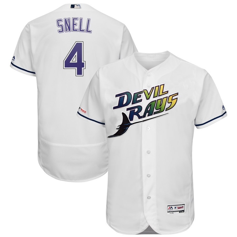 Rays 4 Blake Snell Turn Back The Clock 150th FlexBase Jersey Rays 4 Blake Snell Turn Back The Clock 150th FlexBase Jersey