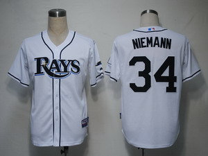 MLB Jerseys Tampa Bay Rays 34 Niemann White Cool Base MLB Jerseys Tampa Bay Rays 34 Niemann White Cool Base
