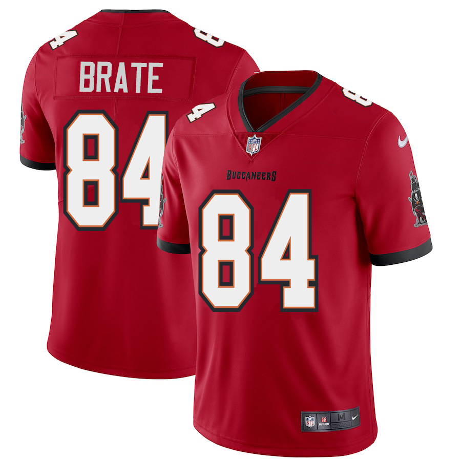 Tampa Bay Buccaneers #84 Cameron Brate Men's Nike Red Vapor Limited Jersey Tampa Bay Buccaneers #84 Cameron Brate Men's Nike Red Vapor Limited Jersey