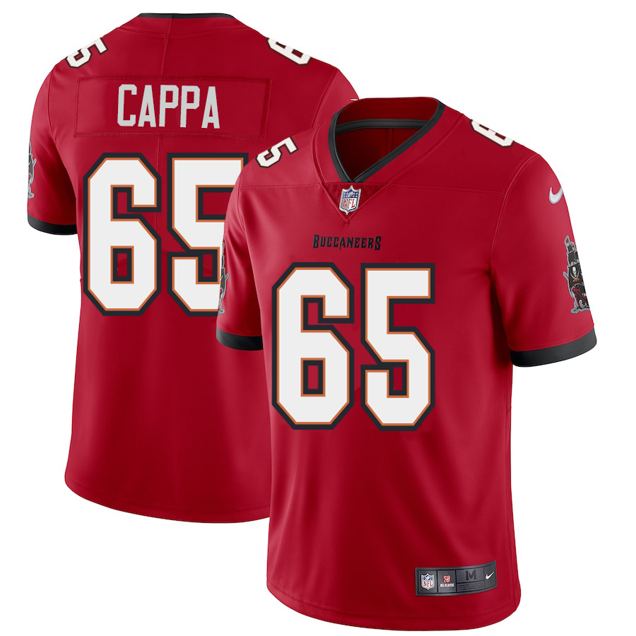 Tampa Bay Buccaneers #65 Alex Cappa Men's Nike Red Vapor Limited Jersey Tampa Bay Buccaneers #65 Alex Cappa Men's Nike Red Vapor Limited Jersey