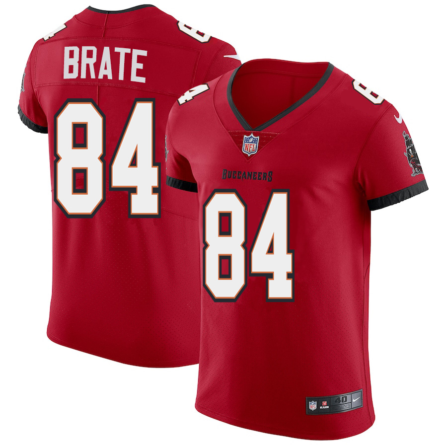 Tampa Bay Buccaneers #84 Cameron Brate Men's Nike Red Vapor Elite Jersey Tampa Bay Buccaneers #84 Cameron Brate Men's Nike Red Vapor Elite Jersey