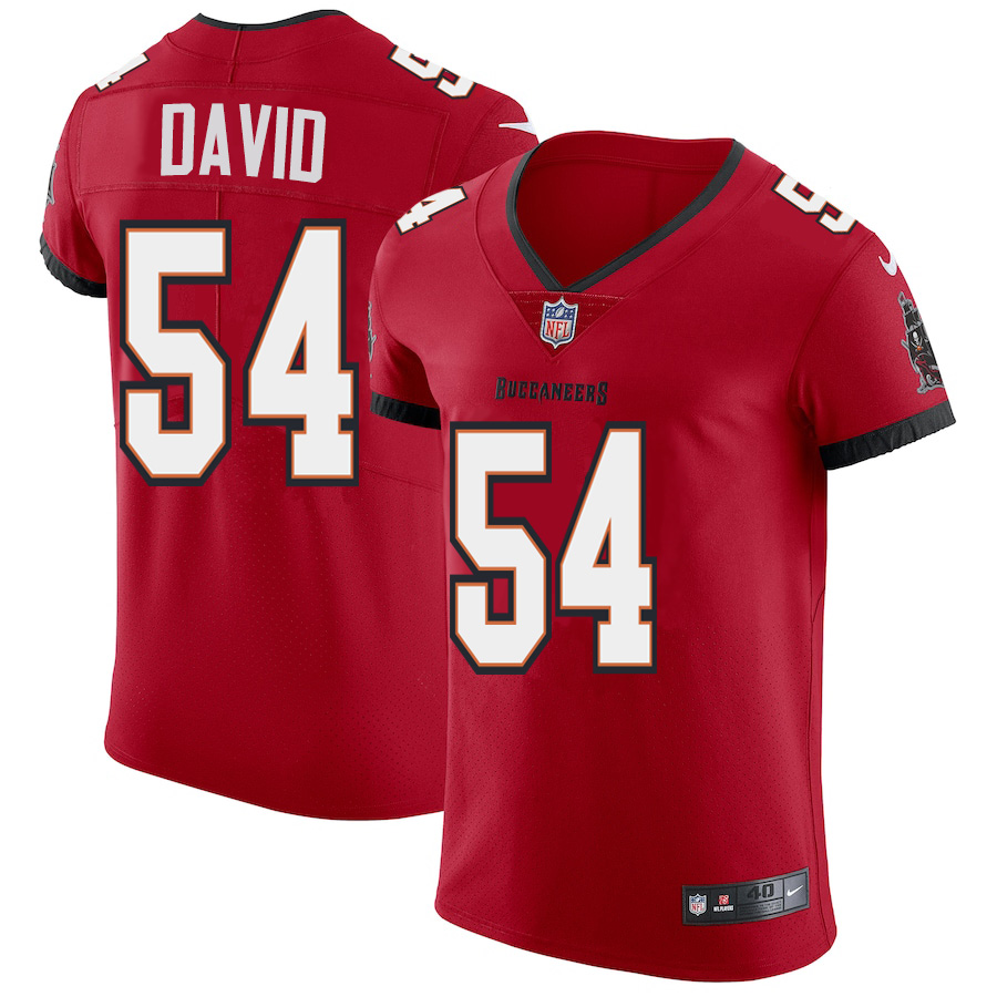 Tampa Bay Buccaneers #54 Lavonte David Men's Nike Red Vapor Elite Jersey Tampa Bay Buccaneers #54 Lavonte David Men's Nike Red Vapor Elite Jersey