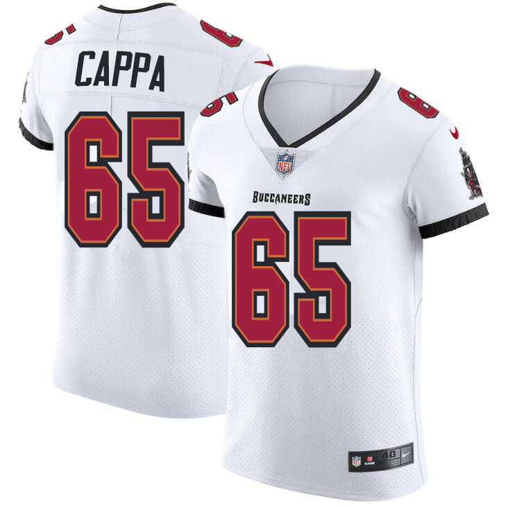 Tampa Bay Buccaneers #65 Alex Cappa Men's Nike White Vapor Elite Jersey Tampa Bay Buccaneers #65 Alex Cappa Men's Nike White Vapor Elite Jersey