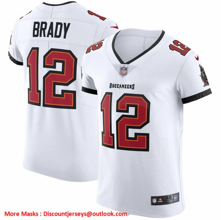 Tampa Bay Buccaneers #12 Tom Brady Men's Nike White Vapor Elite Jersey Tampa Bay Buccaneers #12 Tom Brady Men's Nike White Vapor Elite Jersey