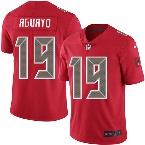 Nike Buccaneers #19 Roberto Aguayo Red Men's Stitched NFL Limited Rush Jersey Nike Buccaneers #19 Roberto Aguayo Red Men's Stitched NFL Limited Rush Jersey