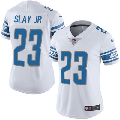 Nike Lions #23 Darius Slay Jr White Women's Stitched NFL Limited Jersey Nike Lions #23 Darius Slay Jr White Women's Stitched NFL Limited Jersey