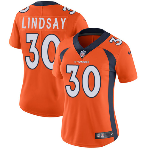 Nike Broncos #30 Phillip Lindsay Orange Team Color Women's Stitched NFL Vapor Untouchable Limited Jersey Nike Broncos #30 Phillip Lindsay Orange Team Color Women's Stitched NFL Vapor Untouchable Limited Jersey