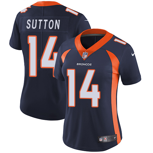 Nike Broncos #14 Courtland Sutton Blue Alternate Women's Stitched NFL Vapor Untouchable Limited Jersey Nike Broncos #14 Courtland Sutton Blue Alternate Women's Stitched NFL Vapor Untouchable Limited Jersey