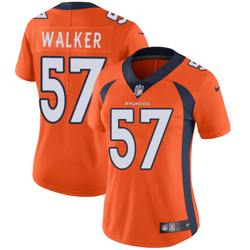 Nike Broncos #57 Demarcus Walker Orange Team Color Women's Stitched NFL Vapor Untouchable Limited Jersey Nike Broncos #57 Demarcus Walker Orange Team Color Women's Stitched NFL Vapor Untouchable Limited Jersey