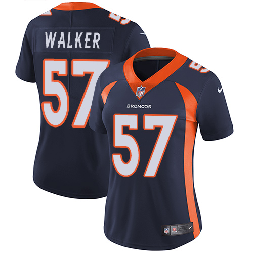 Nike Broncos #57 Demarcus Walker Blue Alternate Women's Stitched NFL Vapor Untouchable Limited Jersey Nike Broncos #57 Demarcus Walker Blue Alternate Women's Stitched NFL Vapor Untouchable Limited Jersey