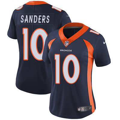 Nike Broncos #10 Emmanuel Sanders Blue Alternate Women's Stitched NFL Vapor Untouchable Limited Jersey Nike Broncos #10 Emmanuel Sanders Blue Alternate Women's Stitched NFL Vapor Untouchable Limited Jersey
