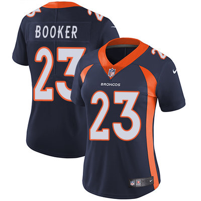 Nike Broncos #23 Devontae Booker Blue Alternate Women's Stitched NFL Vapor Untouchable Limited Jersey Nike Broncos #23 Devontae Booker Blue Alternate Women's Stitched NFL Vapor Untouchable Limited Jersey