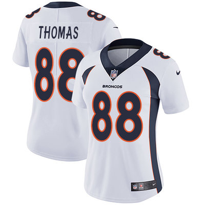 Nike Broncos #88 Demaryius Thomas White Women's Stitched NFL Vapor Untouchable Limited Jersey Nike Broncos #88 Demaryius Thomas White Women's Stitched NFL Vapor Untouchable Limited Jersey