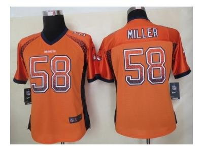 NEW women nfl jerseys denver broncos #58 von miller orange(Elite drift fashion) NEW women nfl jerseys denver broncos #58 von miller orange(Elite drift fashion)
