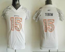 Denver Broncos #15 Tebow Women Jerseys