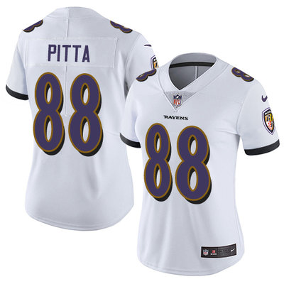 Nike Ravens #88 Dennis Pitta White Women's Stitched NFL Vapor Untouchable Limited Jersey Nike Ravens #88 Dennis Pitta White Women's Stitched NFL Vapor Untouchable Limited Jersey