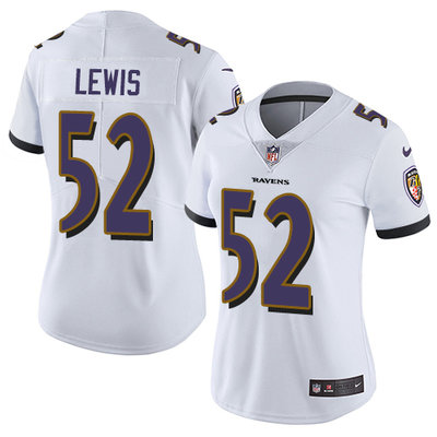 Nike Ravens #52 Ray Lewis White Women's Stitched NFL Vapor Untouchable Limited Jersey Nike Ravens #52 Ray Lewis White Women's Stitched NFL Vapor Untouchable Limited Jersey