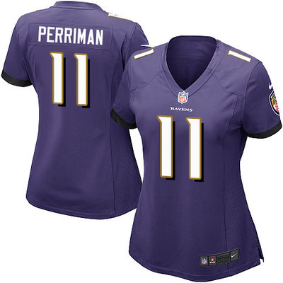 Nike Ravens #11 Breshad Perriman Purple Team Color Women's Stitched NFL New Elite Jersey Nike Ravens #11 Breshad Perriman Purple Team Color Women's Stitched NFL New Elite Jersey