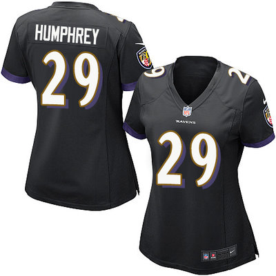 Nike Ravens #29 Marlon Humphrey Black Alternate Women's Stitched NFL New Elite Jersey Nike Ravens #29 Marlon Humphrey Black Alternate Women's Stitched NFL New Elite Jersey