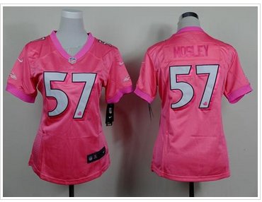 Women's NEW Ravens #57 C.J. Mosley Pink Be Luv'd Stitched NFL New Elite Jersey Women's NEW Ravens #57 C.J. Mosley Pink Be Luv'd Stitched NFL New Elite Jersey