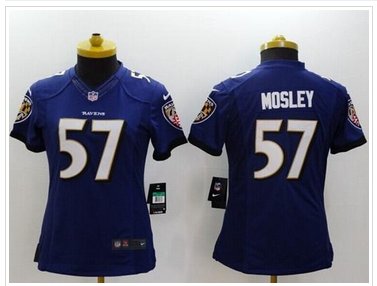 Women's NEW Ravens #57 C.J. Mosley Purple Team Color NFL New Limited Jersey Women's NEW Ravens #57 C.J. Mosley Purple Team Color NFL New Limited Jersey