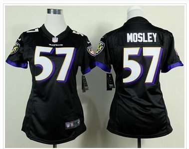 Women's Nike Ravens #57 C.J. Mosley Black Alternate NFL New Elite Jersey Women's Nike Ravens #57 C.J. Mosley Black Alternate NFL New Elite Jersey