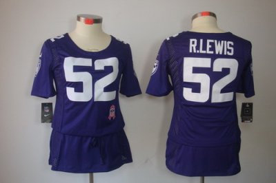 Womens NEW Baltimore Ravens 52 R.lewis Elite breast Cancer Awareness Purple Jerseys Womens NEW Baltimore Ravens 52 R.lewis Elite breast Cancer Awareness Purple Jerseys