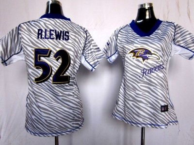 NEW women baltimore ravens #52 r.lewis purple jerseys(fem fan zebra) NEW women baltimore ravens #52 r.lewis purple jerseys(fem fan zebra)