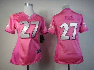 NEW Women Baltimore Ravens #27 ray rice Pink Jerseys(love s) NEW Women Baltimore Ravens #27 ray rice Pink Jerseys(love s)