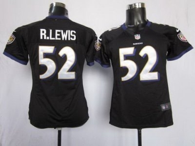 Women NEW Baltimore Ravens 52 R.lewis Black Jerseys Women NEW Baltimore Ravens 52 R.lewis Black Jerseys