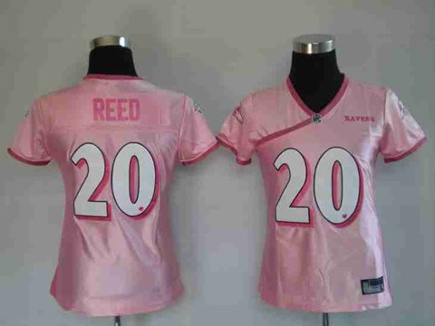 Baltimore Ravens 20# Reed pink jerseys Baltimore Ravens 20# Reed pink jerseys