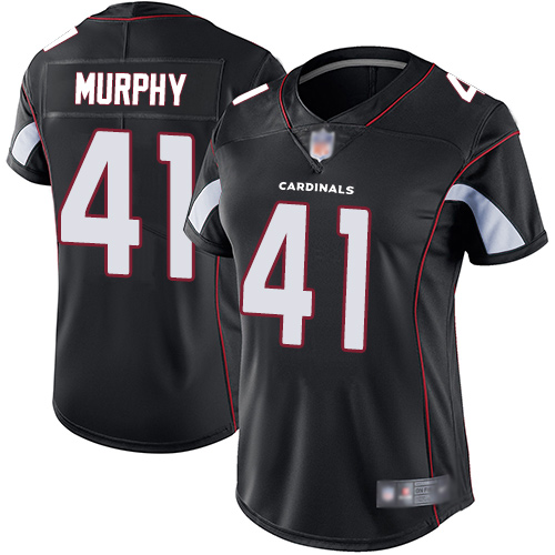 Cardinals #41 Byron Murphy Black Alternate Women's Stitched Football Vapor Untouchable Limited Jersey Cardinals #41 Byron Murphy Black Alternate Women's Stitched Football Vapor Untouchable Limited Jersey