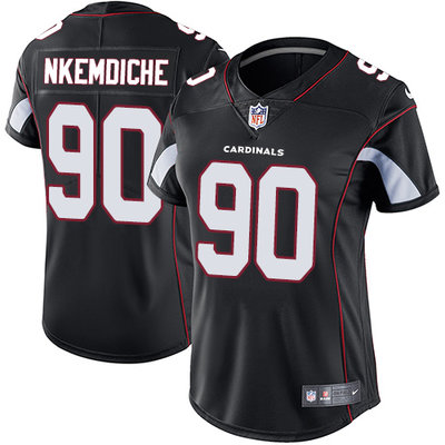 Nike Cardinals #90 Robert Nkemdiche Black Alternate Women's Stitched NFL Vapor Untouchable Limited Jersey Nike Cardinals #90 Robert Nkemdiche Black Alternate Women's Stitched NFL Vapor Untouchable Limited Jersey