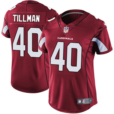 Nike Cardinals #40 Pat Tillman Red Team Color Women's Stitched NFL Vapor Untouchable Limited Jersey Nike Cardinals #40 Pat Tillman Red Team Color Women's Stitched NFL Vapor Untouchable Limited Jersey