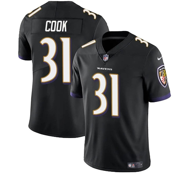 Youth Baltimore Ravens #31 Dalvin Cook Black Stitched Jersey Youth Baltimore Ravens #31 Dalvin Cook Black Stitched Jersey