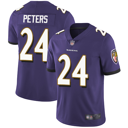 Ravens #24 Marcus Peters Purple Team Color Youth Stitched Football Vapor Untouchable Limited Jersey Ravens #24 Marcus Peters Purple Team Color Youth Stitched Football Vapor Untouchable Limited Jersey