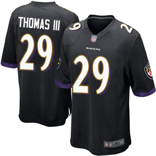 Ravens #29 Earl Thomas III Black Alternate Youth Stitched Football New Elite Jersey Ravens #29 Earl Thomas III Black Alternate Youth Stitched Football New Elite Jersey