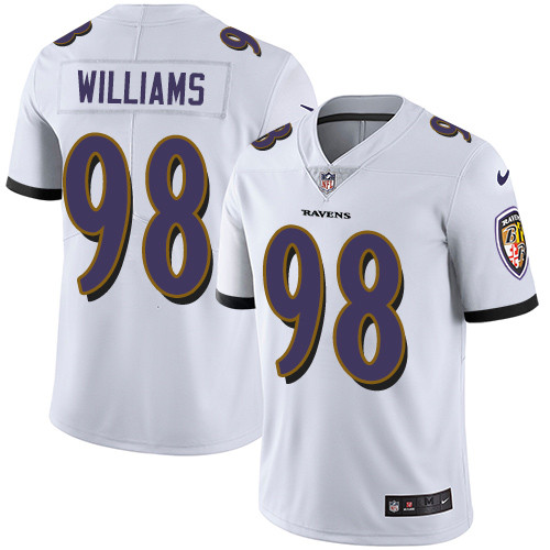 Ravens #98 Brandon Williams White Youth Stitched Football Vapor Untouchable Limited Jersey Ravens #98 Brandon Williams White Youth Stitched Football Vapor Untouchable Limited Jersey