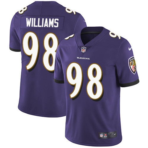 Nike Ravens #98 Brandon Williams Purple Team Color Youth Stitched NFL Vapor Untouchable Limited Jersey Nike Ravens #98 Brandon Williams Purple Team Color Youth Stitched NFL Vapor Untouchable Limited Jersey