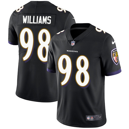 Nike Ravens #98 Brandon Williams Black Alternate Youth Stitched NFL Vapor Untouchable Limited Jersey Nike Ravens #98 Brandon Williams Black Alternate Youth Stitched NFL Vapor Untouchable Limited Jersey