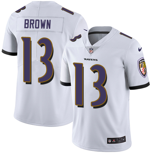 Nike Ravens #13 John Brown White Youth Stitched NFL Vapor Untouchable Limited Jersey Nike Ravens #13 John Brown White Youth Stitched NFL Vapor Untouchable Limited Jersey
