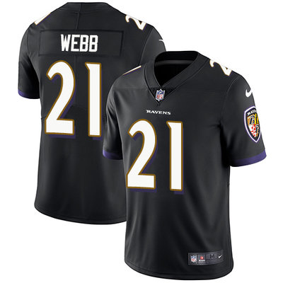 Nike Ravens #21 Lardarius Webb Black Alternate Youth Stitched NFL Vapor Untouchable Limited Jersey Nike Ravens #21 Lardarius Webb Black Alternate Youth Stitched NFL Vapor Untouchable Limited Jersey