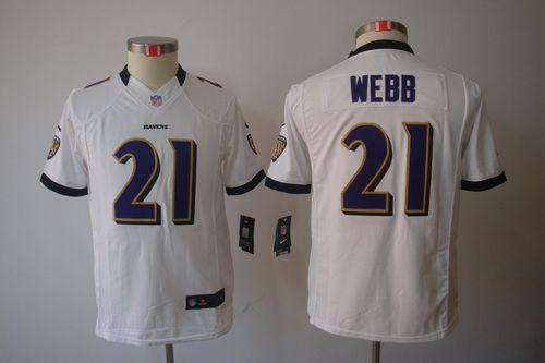Nike Ravens #21 Lardarius Webb White Youth Stitched NFL Vapor Untouchable Limited Jersey Nike Ravens #21 Lardarius Webb White Youth Stitched NFL Vapor Untouchable Limited Jersey