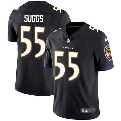 Nike Ravens #55 Terrell Suggs Black Alternate Youth Stitched NFL Vapor Untouchable Limited Jersey Nike Ravens #55 Terrell Suggs Black Alternate Youth Stitched NFL Vapor Untouchable Limited Jersey