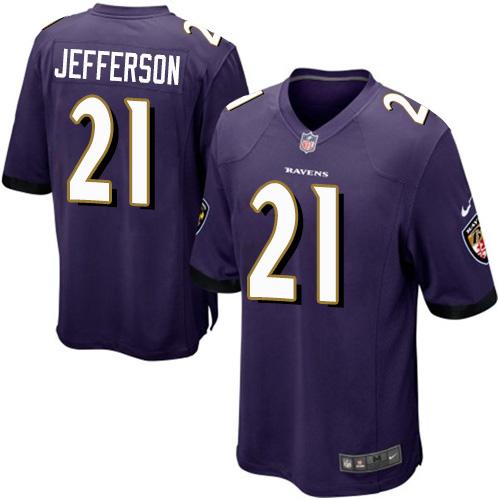 Nike Ravens #21 Tony Jefferson Purple Team Color Youth Stitched NFL New Elite Jersey Nike Ravens #21 Tony Jefferson Purple Team Color Youth Stitched NFL New Elite Jersey